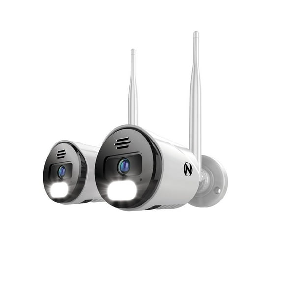Night Owl Plug-In 4K HD Spotlight Cameras, 2pk.