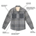 thumbnail image 4 of Member's Mark Mens Fleece Shacket, 4 of 4