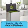 thumbnail image 5 of Simpli-Magic 5L / 1.25 Gallon Stainless Steel Compost Bin – Countertop Compost Caddy, 5 of 7
