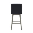 thumbnail image 4 of HH2 Home Parson Wood Adjustable Height Swivel Bar Stool, 4 of 9