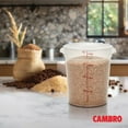 thumbnail image 5 of Cambro Round Translucent Food Container with Lid, 4 qt., 3 pk., 5 of 6