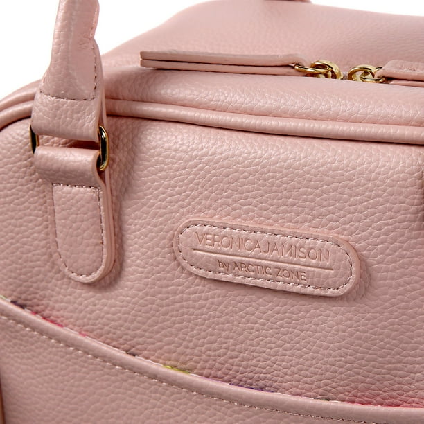 Veronica Jamison Hampton Faux Leather Lunch Tote by Arctic Zone