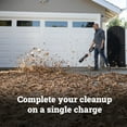 thumbnail image 3 of Worx WG941 20V Brushless Cordless Battery Powered Leaf Blower + 3 in 1 String Trimmer Edger & Mini-Mower Combo Kit Battery and Charger Included, 3 of 11