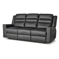 thumbnail image 2 of Member's Mark Easton Leather Recliner Sofa, 2 of 4