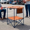 thumbnail image 2 of Logo Brands NCAA 27.6" Round Tailgate Table with Shelf, 2 of 5