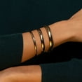 thumbnail image 4 of High Polished Hollow Bangle Bracelet in 14K Gold, 4 of 8