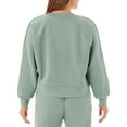 thumbnail image 2 of Member's Mark Women's Sandwash Front Seam Piping Crewneck Sweatshirt, 2 of 8