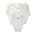 thumbnail image 1 of Carter's Baby 3-Pack Bodysuits, 1 of 9