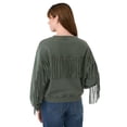 thumbnail image 3 of Edited by Maren Morris Women's Fringe Sweatshirt, 3 of 13