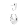 thumbnail image 3 of High Polish & Diamond Cut Earring Set in Sterling Silver, 3 of 10