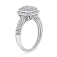 thumbnail image 2 of 0.95 CT.T.W. Emerald Cut Diamond Ring in 14K White Gold, 2 of 5