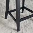 thumbnail image 8 of Anderson 7-Piece Counter Height Dining Set, Black with Cream Chairs, 8 of 16