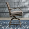 thumbnail image 2 of Member's Mark Newcastle Balcony Fire Dining Set with Sunbrella Fabric, 7pc, 2 of 5