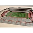 thumbnail image 3 of YouTheFan Arkansas Razorbacks 17"x13" 3D 5 Layer Stadium View Wall Art, 3 of 5