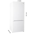 thumbnail image 2 of Kenmore 15.1 cu. ft. Bottom Freezer Refrigerator w/ Swing Door, 2 of 16