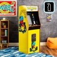 thumbnail image 5 of Arcade1Up PAC-MAN Supreme Home Arcade Machine with 19" LCD Display, Wi-Fi Leaderboards and 10 Classic Bandai Namco Games, 65 Inches Tall, 5 of 8
