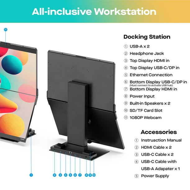 Mobile Pixels Inc. Geminos Dual 24