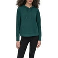 thumbnail image 1 of DKNY Women's Waffle Hoodie, 1 of 8