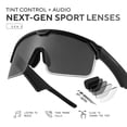 thumbnail image 7 of Chamelo Music Shield Slider HVL (Matte Black Frame / Smoke Lens), 7 of 9