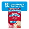thumbnail image 4 of Smucker's Uncrustables Peanut Butter and Strawberry Jam Sandwiches, Frozen, 18 ct., 4 of 11