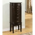 thumbnail image 1 of Powell Italian Influenced Transitional Jewelry Armoire - Espresso, 1 of 3