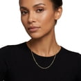 thumbnail image 4 of Diamond Cut Cable Link Chain Solid in 14K Gold, 4 of 4