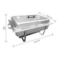 thumbnail image 4 of Member's Mark 8 qt. Stainless Steel Royal Chafer, 4 of 6