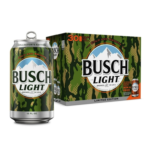 Busch Light Lager Beer, 12 fl. oz. can, 30 pk. - Samsclub.com