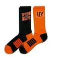 thumbnail image 2 of Cincinnati Bengals Adult 2-Pack Crew Socks, 2 of 3