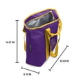 thumbnail image 3 of Logo Brands Prairie View A&M Panthers Gameday Insulated Tote, 3 of 3
