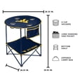 thumbnail image 5 of Logo Brands West Virginia Mountaineers 27.6in Round Tailgate Table, 5 of 5