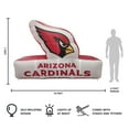 thumbnail image 4 of Logo Brands Arizona Cardinals Pre-Lit 7’x10’ Team Inflatable, 4 of 6