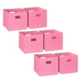 thumbnail image 1 of RiverRidge Folding Bins Cube Storage Cubbies, Set of 6 Playroom Organizers, 1 of 6