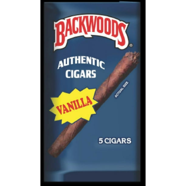 are backwoods tobacco leaves Backwoods Vanilla All Natural Leaf Wrapper 5 ct. 8 pk