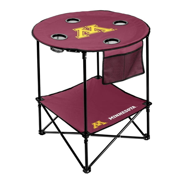 Logo Brands Minnesota Gophers 27.6in Round Tailgate Table