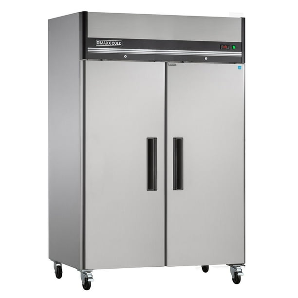 Maxx Cold X-Series Double-Door Commercial Reach-In Upright Freezer