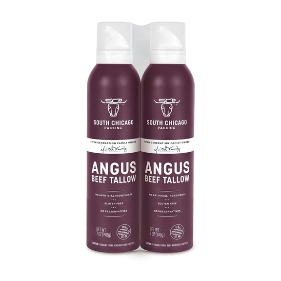 South Chicago Angus Beef Tallow Cooking Spray, 7 oz. 2 pk.