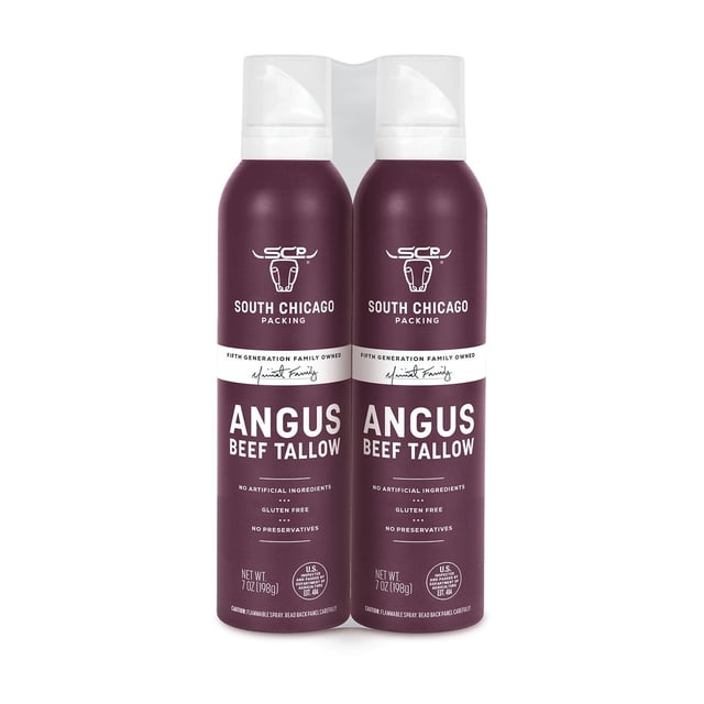 South Chicago Angus Beef Tallow Cooking Spray, 7 oz. 2 pk.