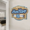 thumbnail image 3 of YouTheFan North Carolina Tar Heels 17"x12.5" 3D Multi-Layered Fan Cave Sign, 3 of 5