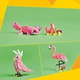 thumbnail image 4 of LEGO Creator 3 in 1 Wild Animals: Pink Flamingo Toy, 288 pcs., 4 of 6