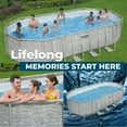 thumbnail image 20 of Bestway Power Steel Above Ground Pool Set,  L 22’ x W 12’ x H 52", 20 of 21