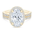 thumbnail image 2 of Lab Created Diamond 3.60 CT.T.W. Oval Cut Bridal Set, 2 of 9