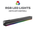 thumbnail image 11 of Monster 36" Indoor/Outdoor Bluetooth Dolby Atmos Soundbar with RGB LED lights, 11 of 13