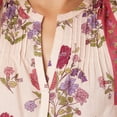 thumbnail image 5 of BILA Women's Printed Pintuck Long Sleeve Cotton Top, 5 of 9