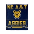 thumbnail image 1 of Logo Brands North Carolina A&T Aggies 60"x70" Super Plush Blanket, 1 of 7