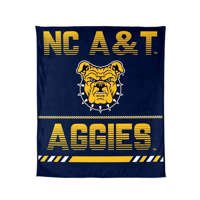Logo Brands North Carolina A&T Aggies 60"x70" Super Plush Blanket