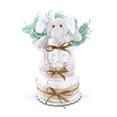 thumbnail image 4 of Alder Creek Gift Baskets Wild About Baby Two-Tier Diaper Cake, 4 of 4