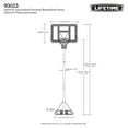 thumbnail image 9 of Lifetime 44" Polycarbonate Adjustable Portable Basketball Hoop, 9 of 10