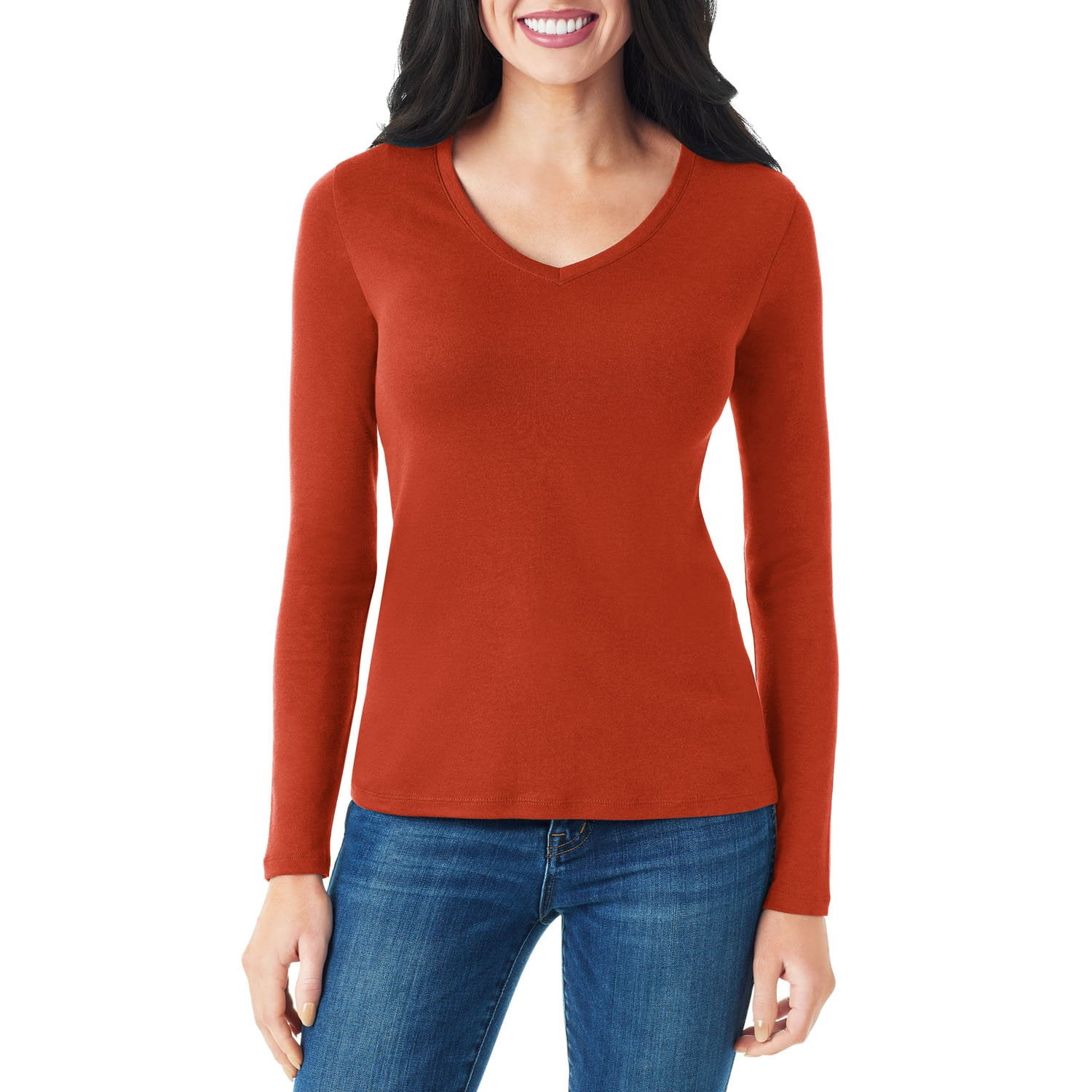 Member's Mark Women's Long Sleeve V-Neck Tee - Samsclub.com