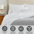 thumbnail image 10 of London Fog 6-Piece Ultra-Soft Microfiber Sheet Set, Assorted Sizes, 10 of 11
